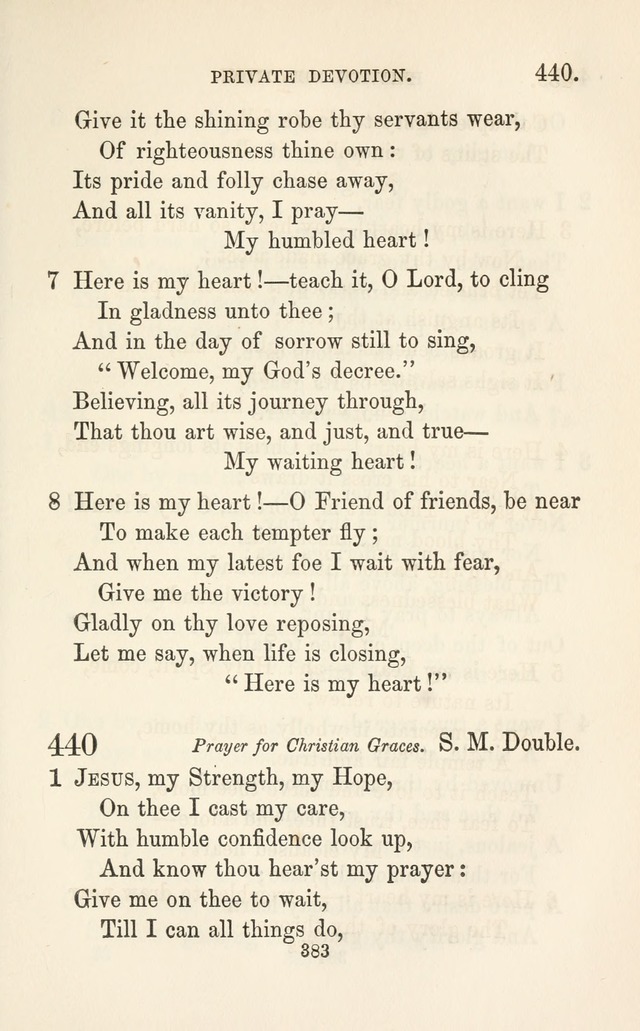 A Selection of Hymns: designed as a supplement to the "psalms and hymns" of the Presbyterian church page 385
