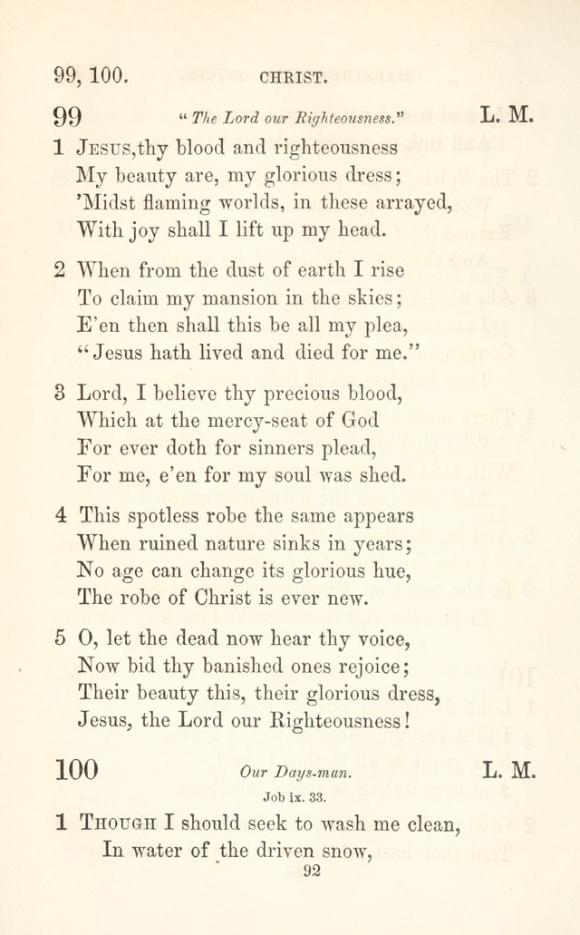 A Selection of Hymns: designed as a supplement to the "psalms and hymns" of the Presbyterian church page 94