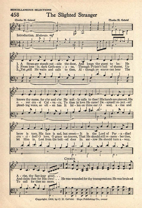The Service Hymnal: Compiled for general use in all religious services of the Church, School and Home page 383