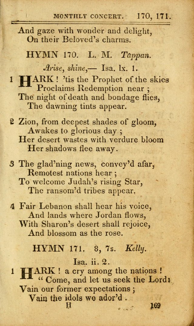 A Selection of Hymns: including a few originals, designed to aid the friends of  Zion in their private and social worship page 169