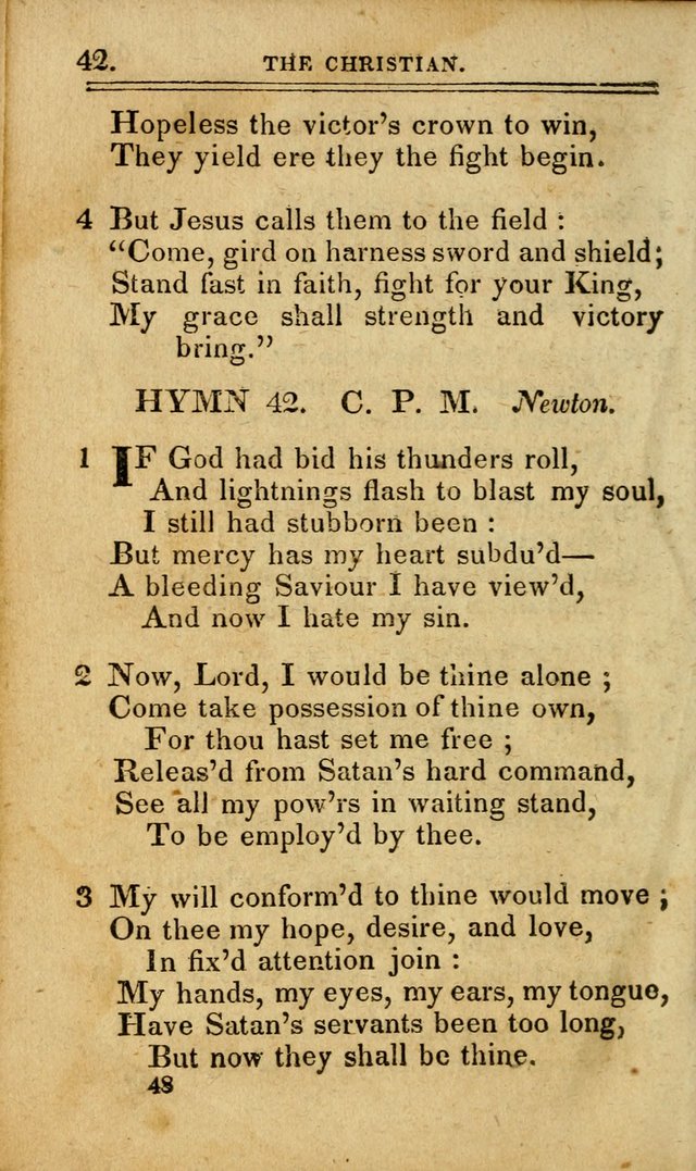 A Selection of Hymns: including a few originals, designed to aid the friends of  Zion in their private and social worship page 48
