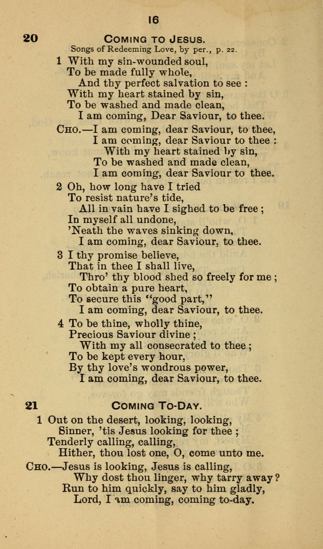 Selection of Hymns, for the use of the first M. E. Church, Cape May City page 17