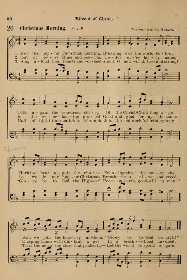 Song-Hymnal of Praise and Joy: a selection of spiritual songs, old and new page 23