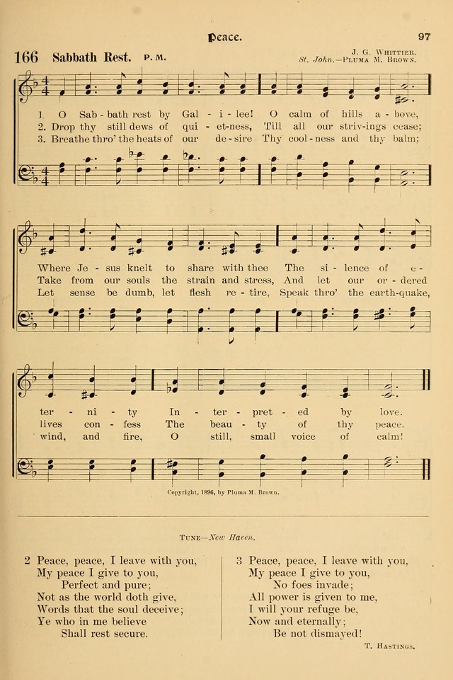 Song-Hymnal of Praise and Joy: a selection of spiritual songs, old and new page 98