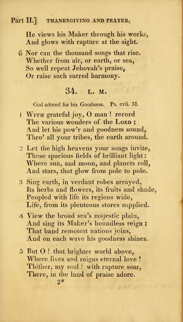 A Selection of Hymns and Psalms for Social and Private Worship (2nd ed. Enl. and Imp.) page 29