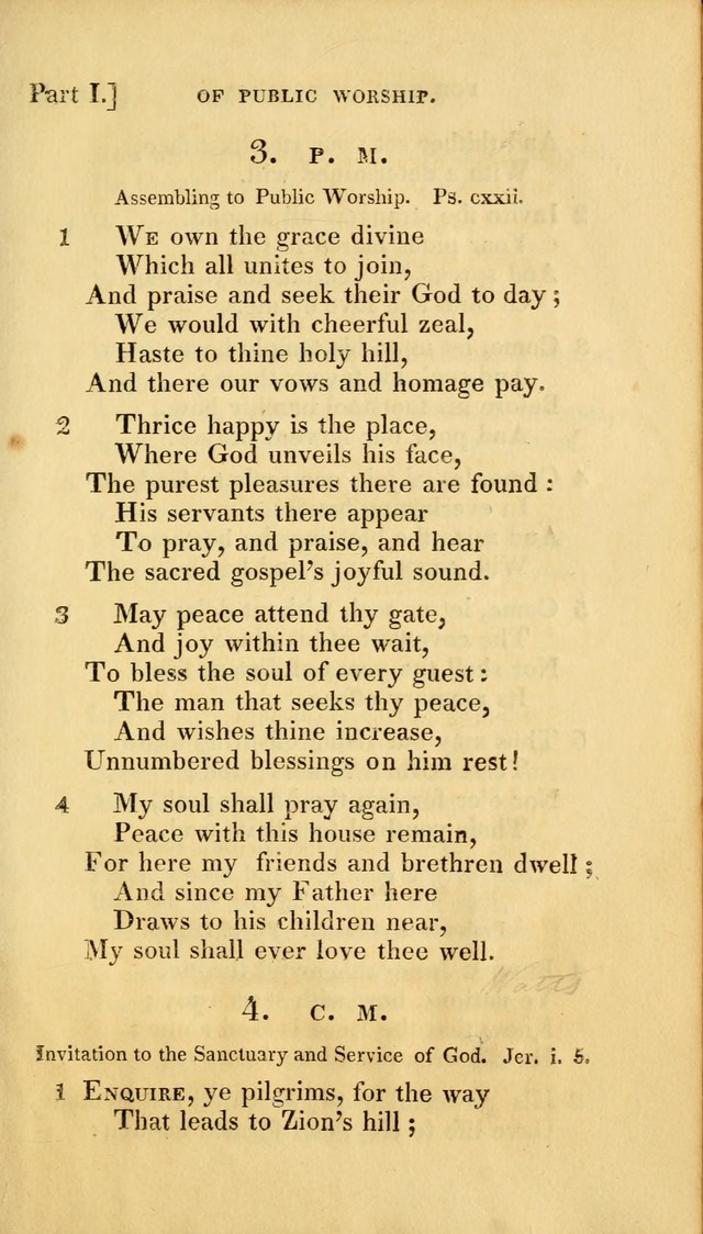 A Selection of Hymns and Psalms for Social and Private Worship (2nd ed. Enl. and Imp.) page 3