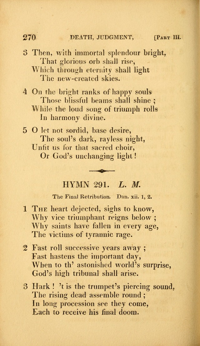 A Selection of Hymns and Psalms: for social and private worship (3rd ed. corr.) page 282