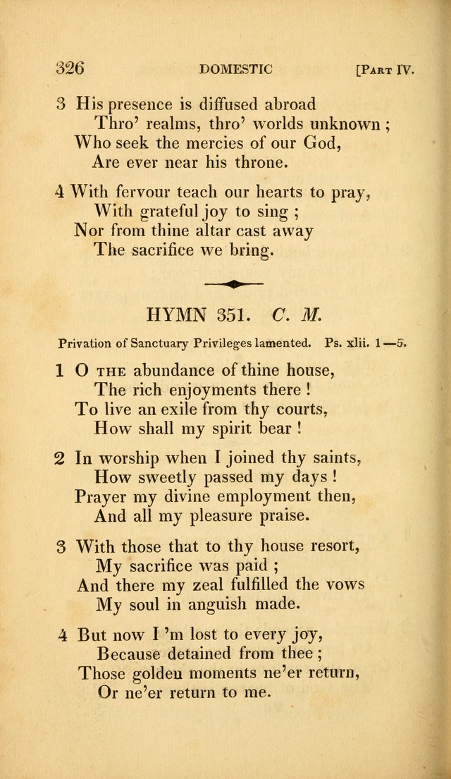 A Selection of Hymns and Psalms: for social and private worship (3rd ed. corr.) page 338