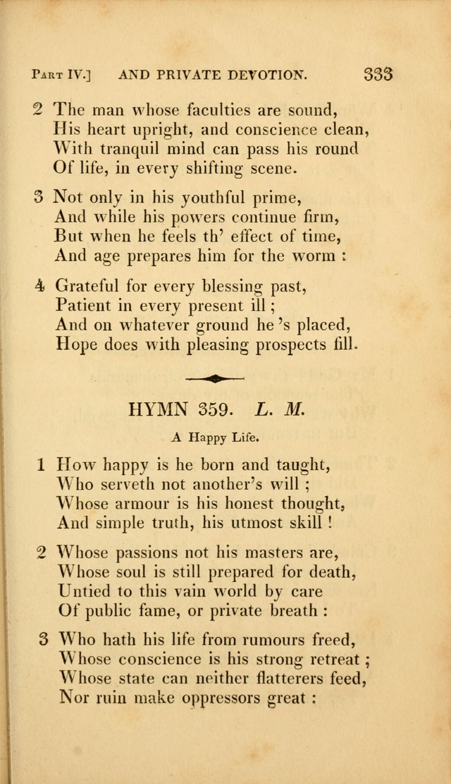 A Selection of Hymns and Psalms: for social and private worship (3rd ed. corr.) page 345
