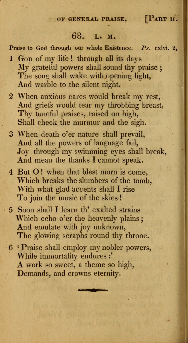 A Selection of Hymns and Psalms for Social and Private Worship (6th ed.) page 58