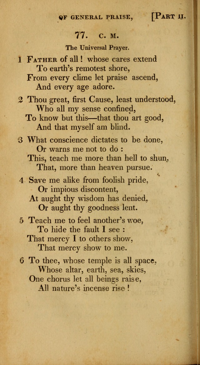 A Selection of Hymns and Psalms for Social and Private Worship (6th ed.) page 66
