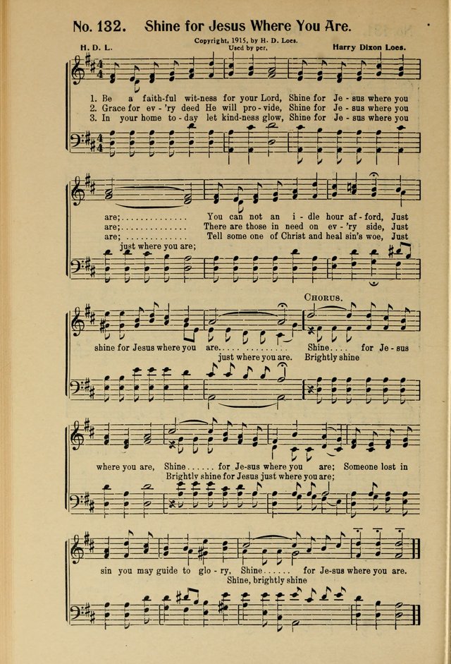 Songs of Help: for the Sunday school, evangelistic and church services page 132