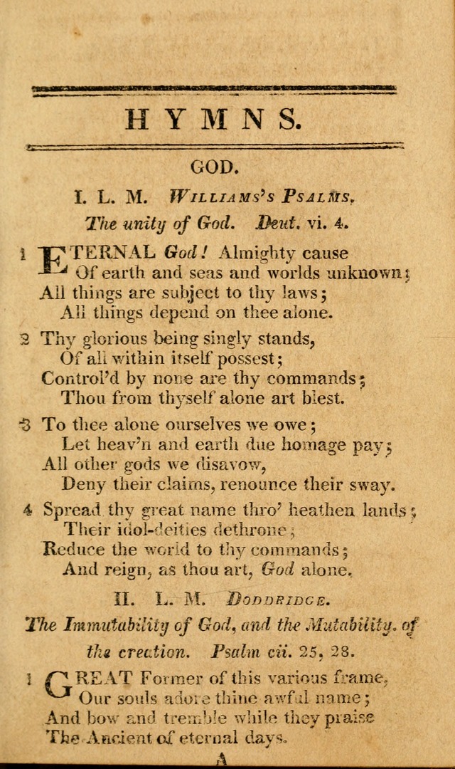 A Selection of Hymns and Spiritual Songs: in two parts, part I. containing the hymns; part II. containing the songs...(3rd ed. corr. and enl. by author) page 2