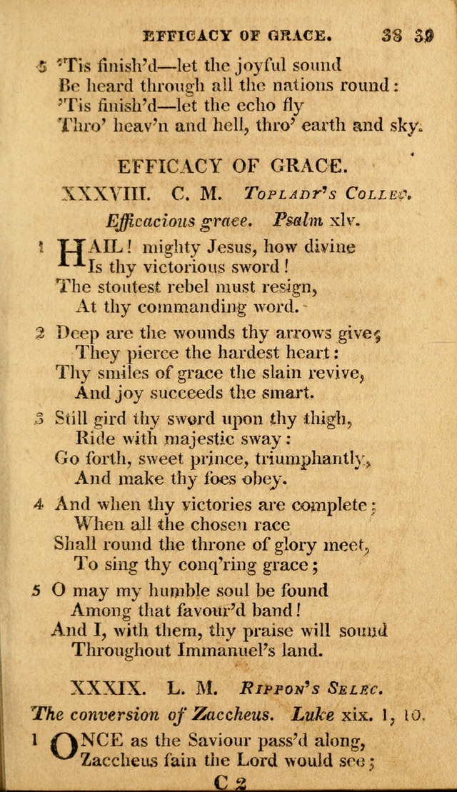 A Selection of Hymns and Spiritual Songs: in two parts, part I. containing the hymns; part II. containing the songs...(3rd ed. corr. and enl. by author) page 28
