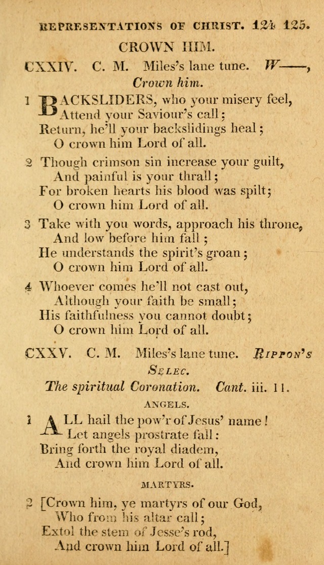 A Selection of Hymns and Spiritual Songs: in two parts, part I. containing the hymns; part II. containing the songs...(3rd ed. corr. and enl. by author) page 96