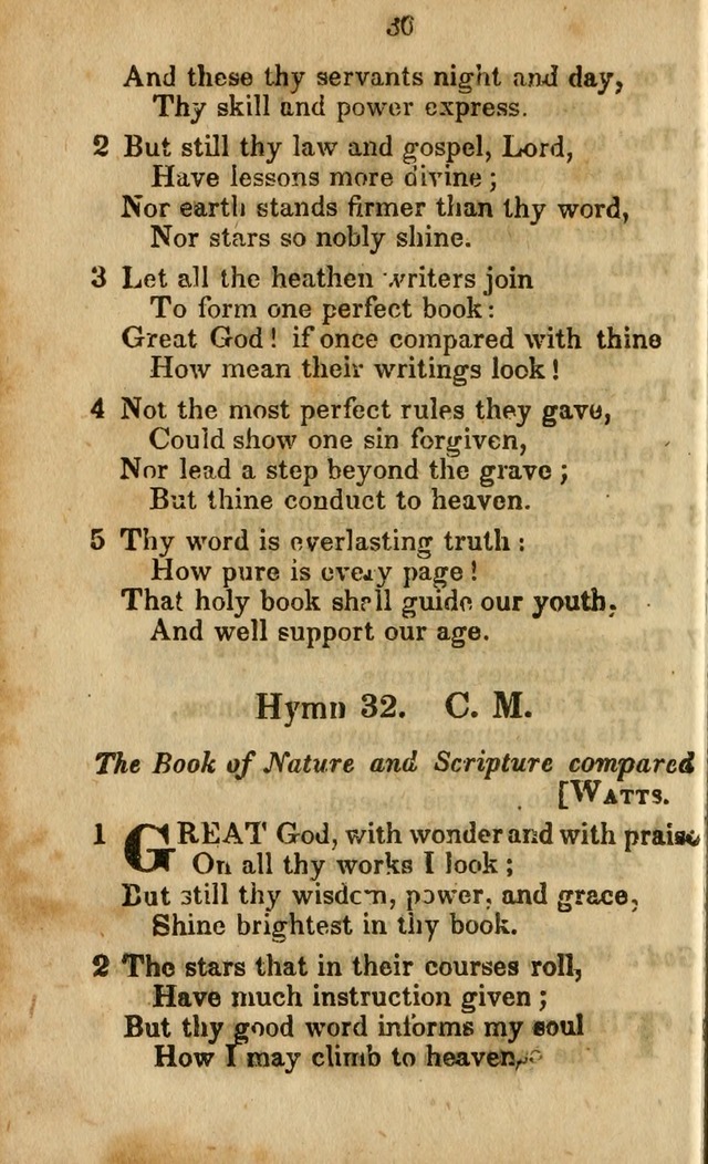 Selection of Hymns for the Sunday School Union of the Methodist Episcopal Church page 30