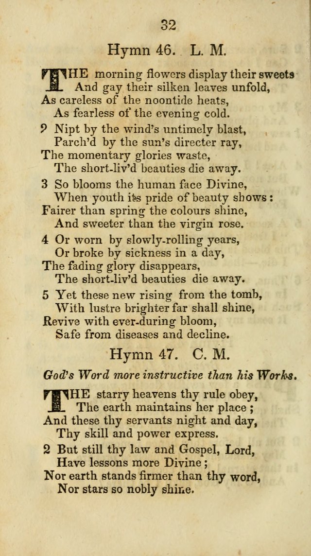 Selection of Hymns for the Sunday School Union of the Methodist Episcopal Church page 32