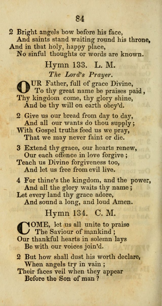Selection of Hymns for the Sunday School Union of the Methodist Episcopal Church page 84
