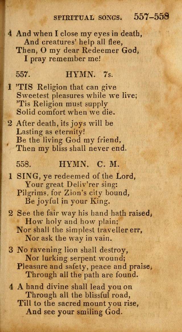 Social Hymns, and Spiritual Songs: adapted to private and public worship, selected from various authors page 377