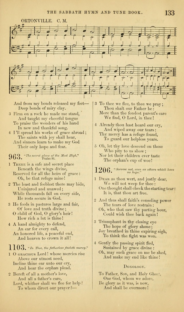 The Sabbath Hymn and Tune Book: for the service of song in the house of  the Lord page 135