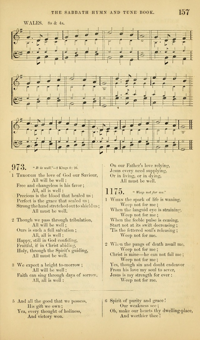 The Sabbath Hymn and Tune Book: for the service of song in the house of  the Lord page 159