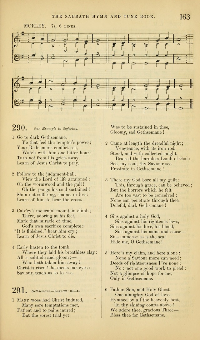 The Sabbath Hymn and Tune Book: for the service of song in the house of  the Lord page 165