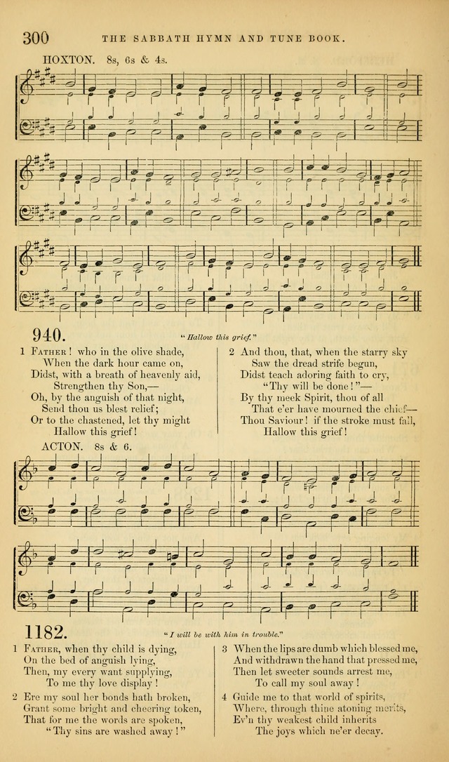 The Sabbath Hymn and Tune Book: for the service of song in the house of  the Lord page 302