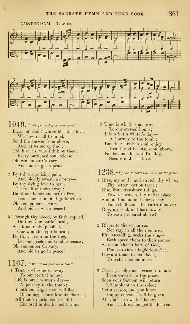 The Sabbath Hymn and Tune Book: for the service of song in the house of  the Lord page 363