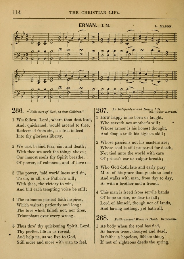 Social Hymns and Tunes, for the Conference and Prayer Meeting, and the Home with services and prayers page 110