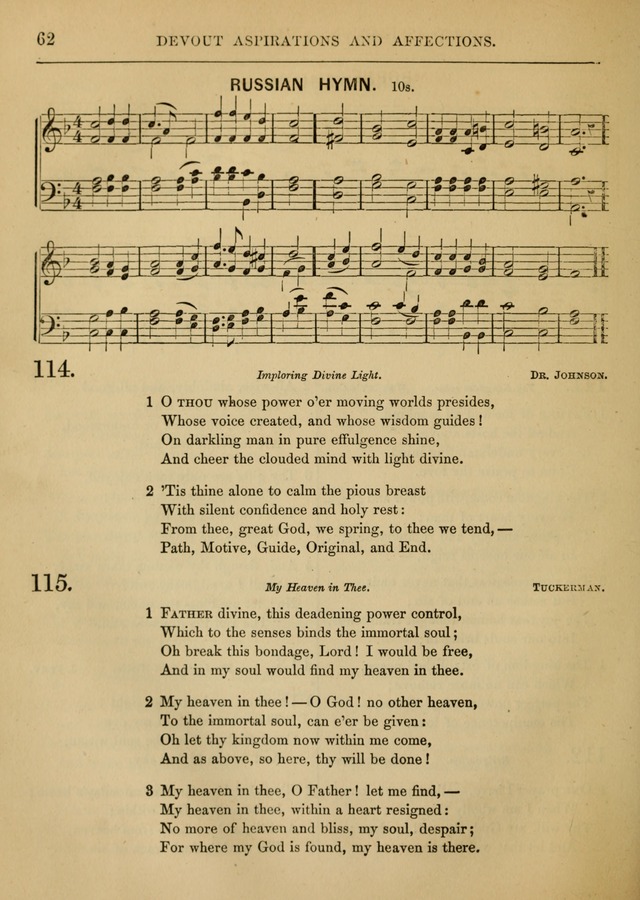Social Hymns and Tunes, for the Conference and Prayer Meeting, and the Home with services and prayers page 58