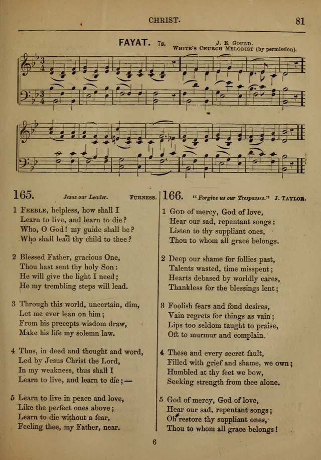 Social Hymns and Tunes, for the Conference and Prayer Meeting, and the Home with services and prayers page 77