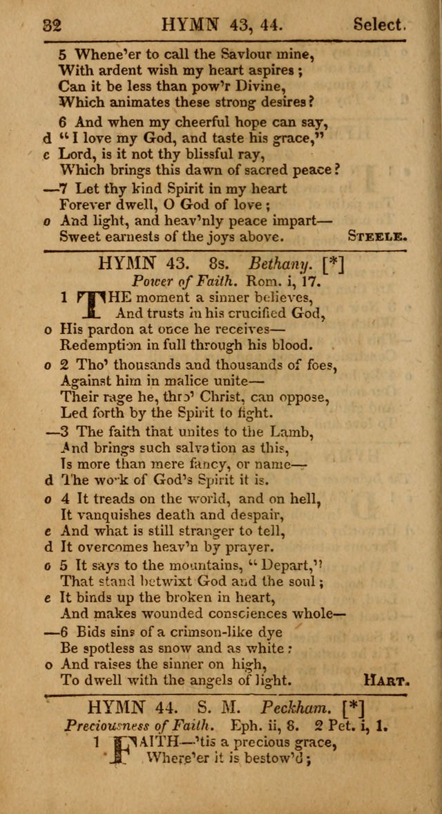 Select Hymns, The Third Part of Christian Psalmody. 3rd ed. page 32