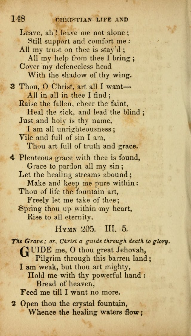 A Selection of Hymns for the Use of Social Religious Meetings and for Private Devotions. 7th ed. page 148