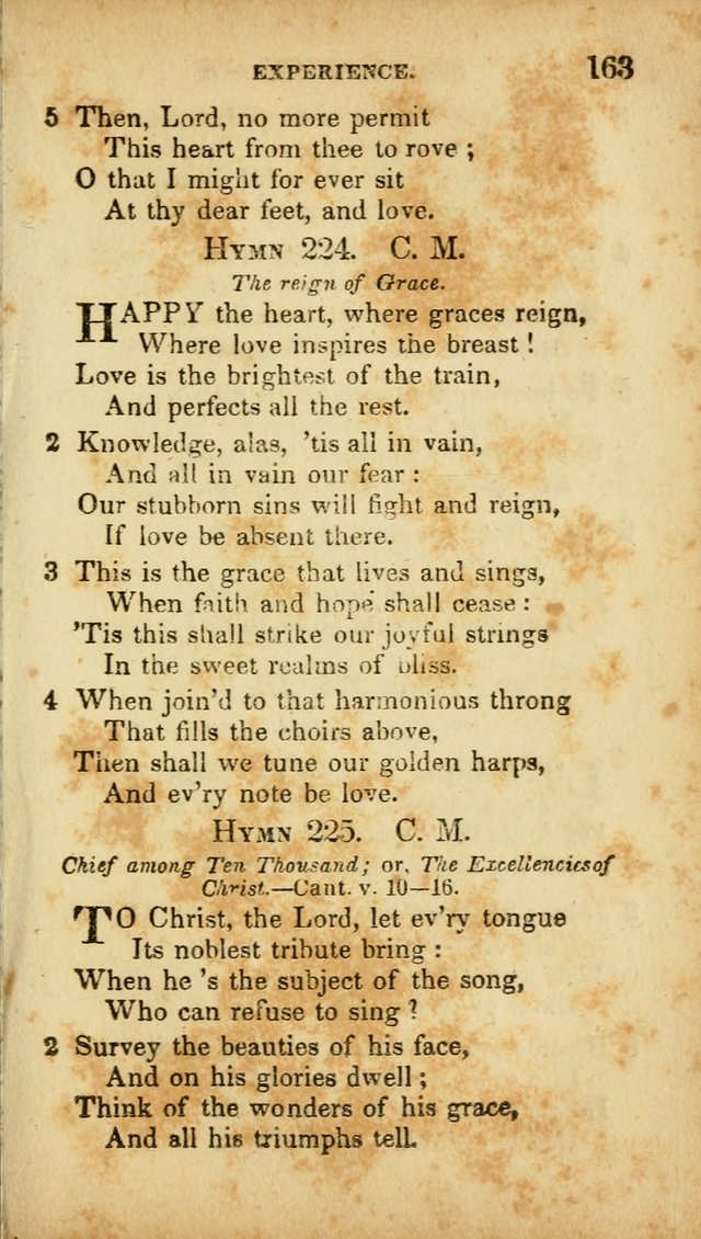 A Selection of Hymns for the Use of Social Religious Meetings and for Private Devotions. 7th ed. page 163