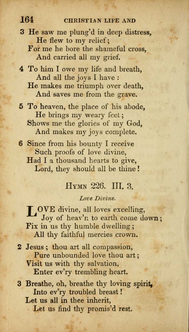 A Selection of Hymns for the Use of Social Religious Meetings and for Private Devotions. 7th ed. page 164