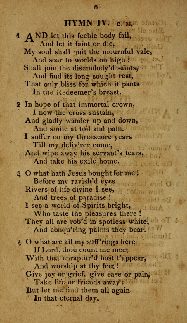 A Selection of Hymns, from Various Authors, Supplementary for the Use of Christians. 1st ed. page 11