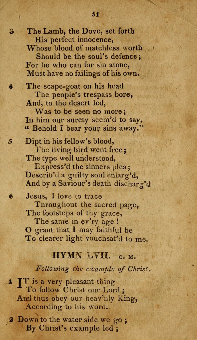 A Selection of Hymns, from Various Authors, Supplementary for the Use of Christians. 1st ed. page 56