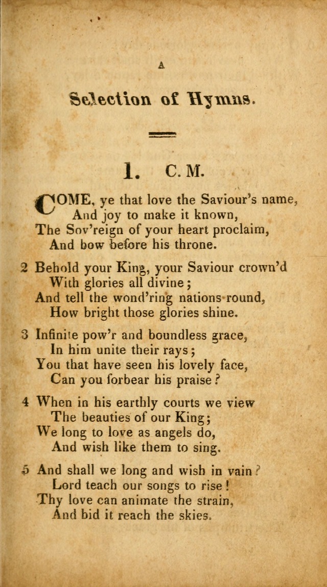 A Selection of Hymns for Worship (2nd ed.) page 3