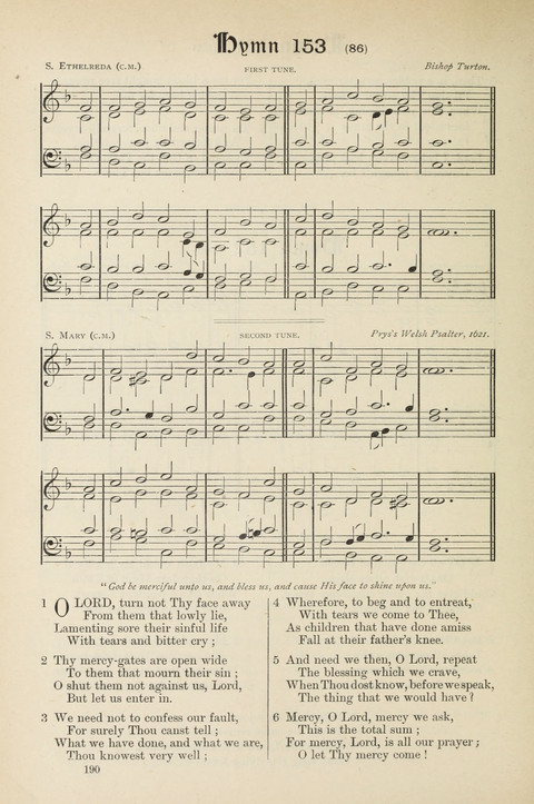 The Scottish Hymnal: (Appendix incorporated) with tunes for use in churches page 192
