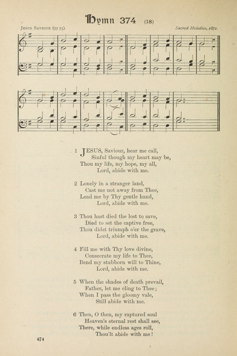 The Scottish Hymnal: (Appendix incorporated) with tunes for use in churches page 476
