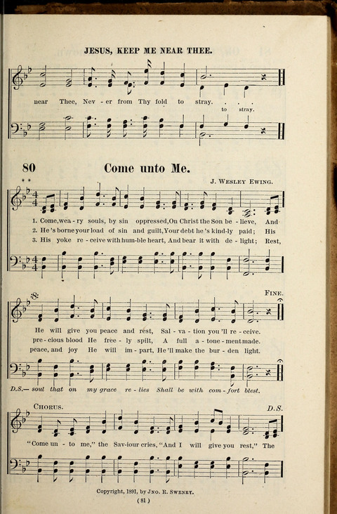 Songs of Joy and Gladness No. 2 page 81