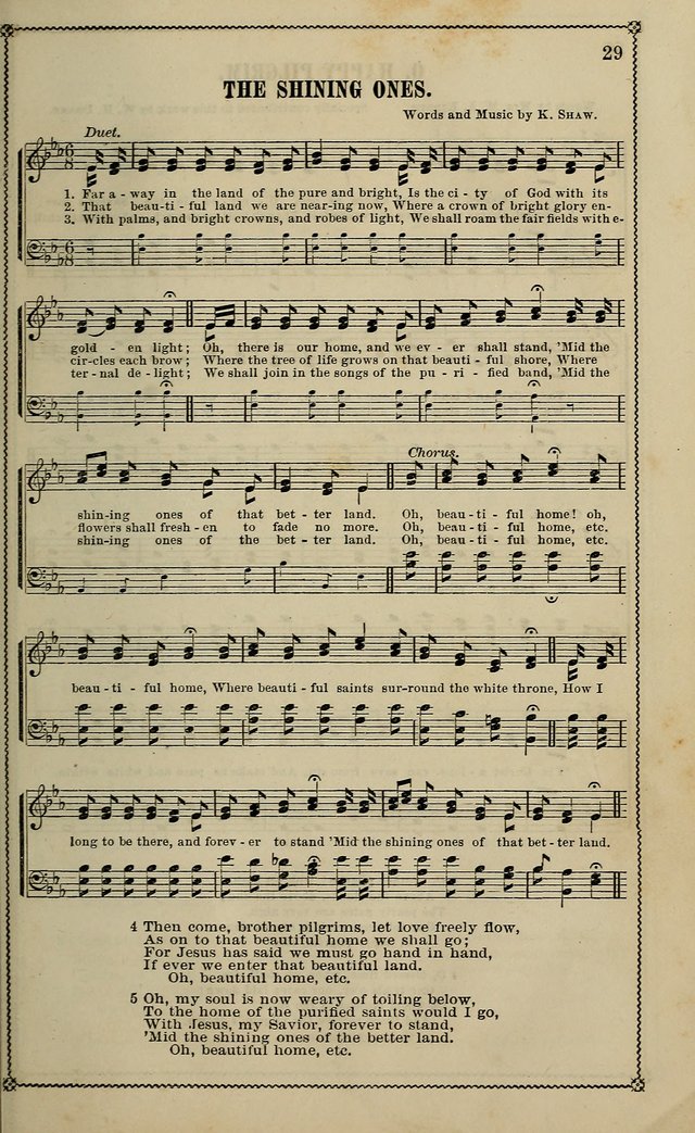 Sparkling Jewels for the Sunday School: a new collection of choice music page 29