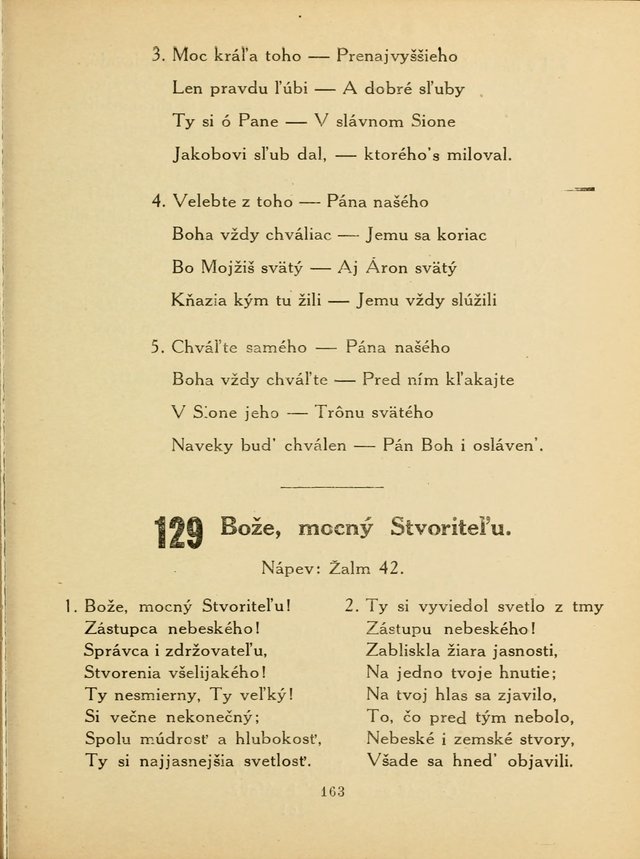 Slovensky Kalvinsky Spevnik page 163