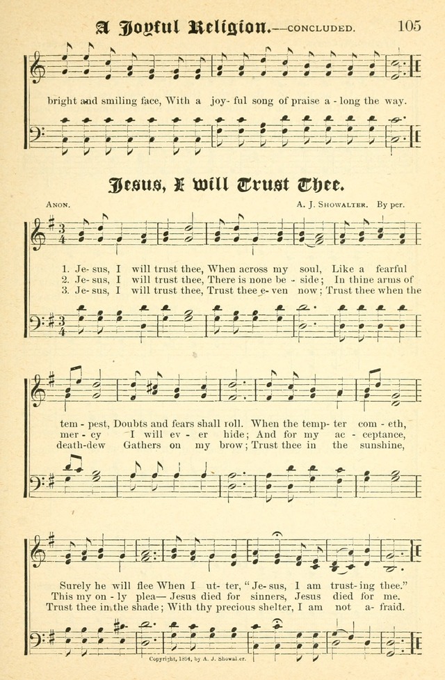 Songs of Love and Praise No. 2: for use in meetings for christian worship or work page 106