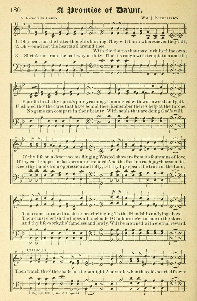 Songs of Love and Praise No. 2: for use in meetings for christian worship or work page 181