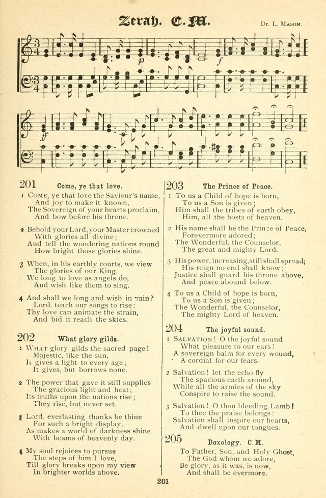 Songs of Love and Praise No. 2: for use in meetings for christian worship or work page 202