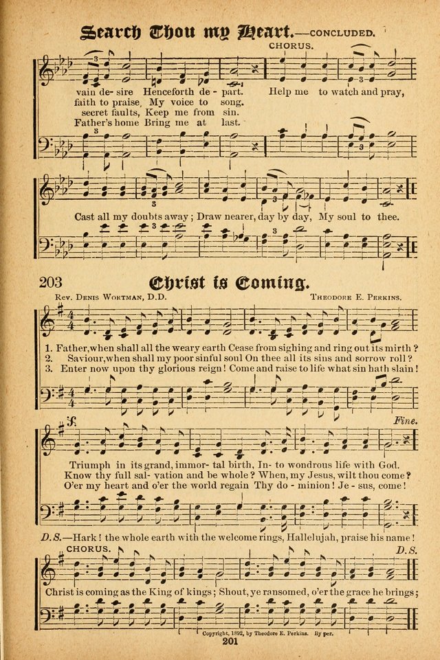 Songs of Love and Praise No. 3: For use in Meetings for Christian Worship of Work page 200