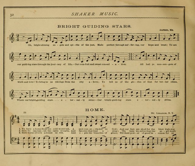 Shaker Music: Inspirational hymns and melodies illustrative of the resurrection life and testimoy of the shakers page 39