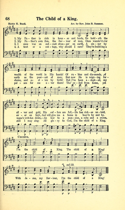 The Sheet Music of Heaven (Spiritual Song): The Mighty Triumphs of Sacred Song. (Second Edition) page 109