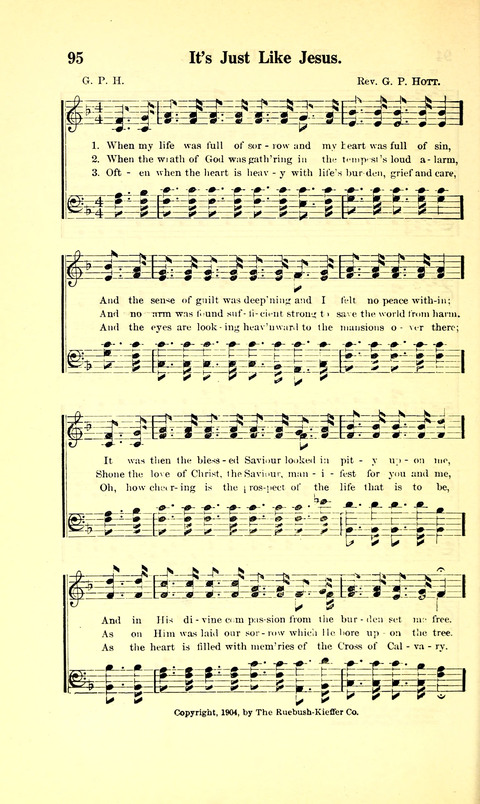 The Sheet Music of Heaven (Spiritual Song): The Mighty Triumphs of Sacred Song. (Second Edition) page 136